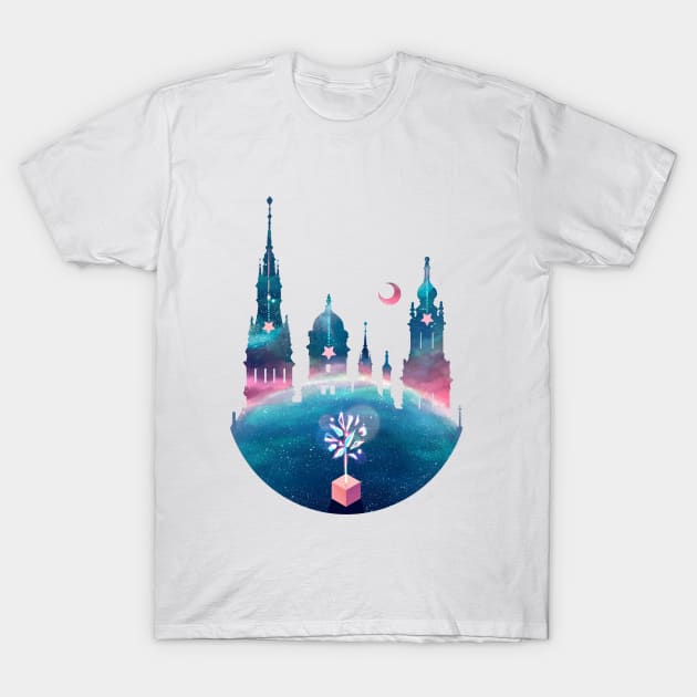 Last Hope Castle T-Shirt by KucingKecil